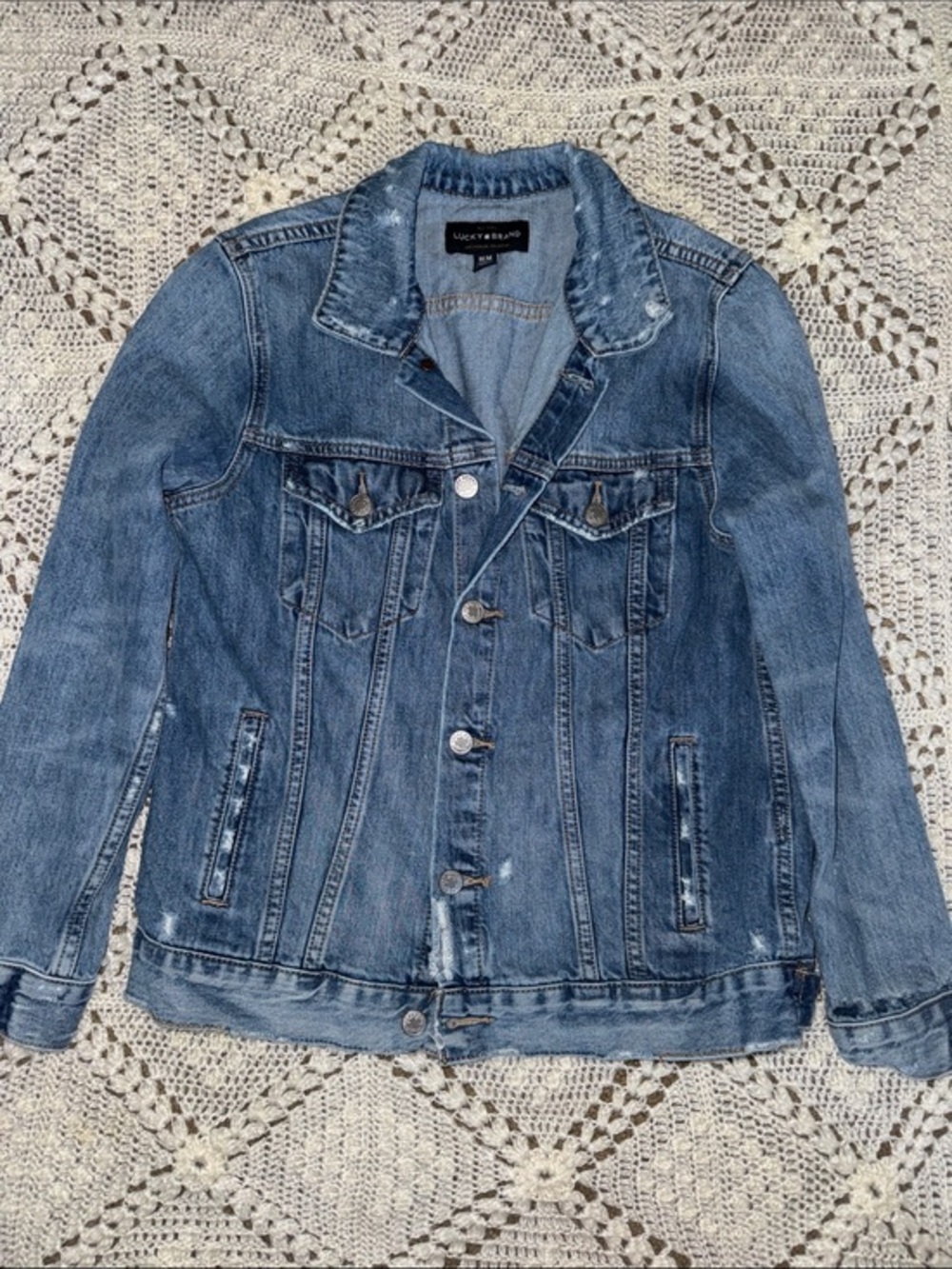 Lucky Brand Classic Blue Denim Jacket